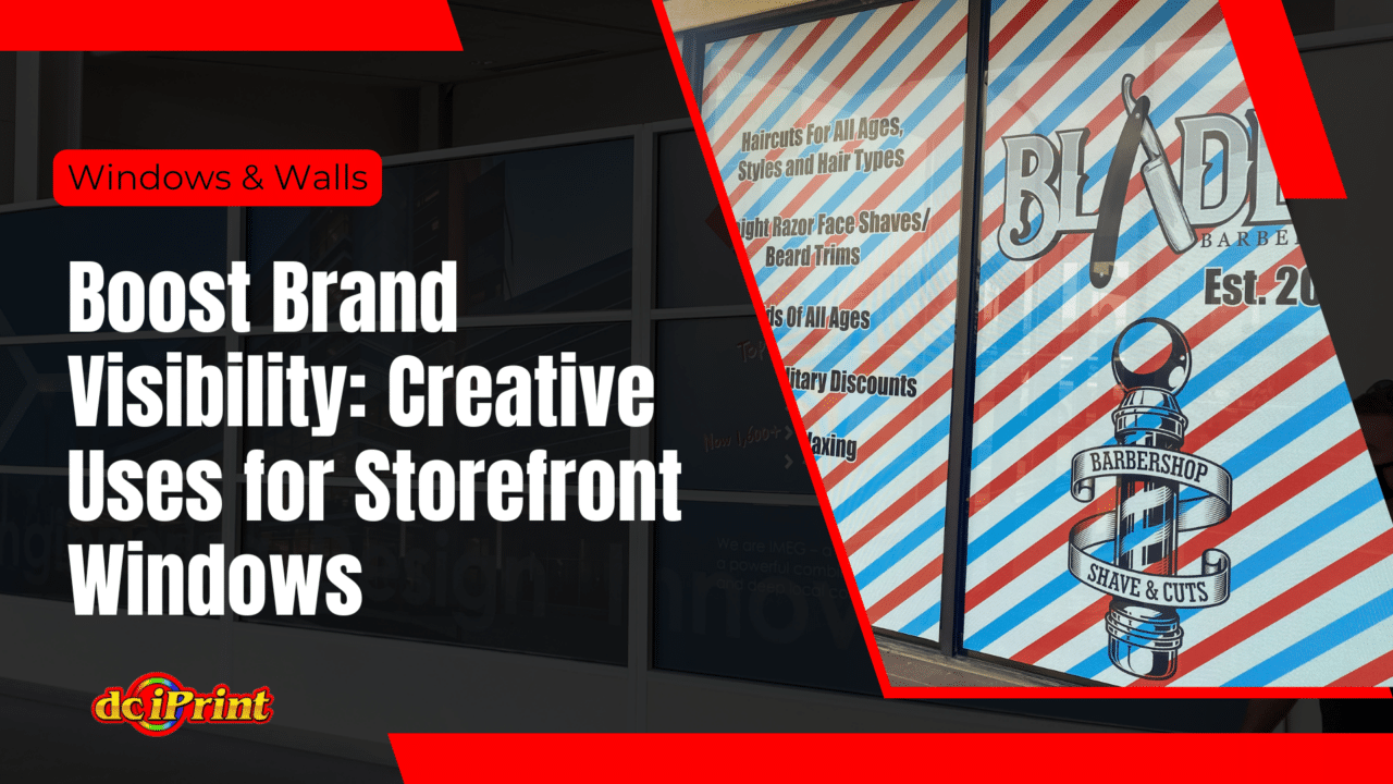 Boost Brand Visibility: Creative Uses for Storefront Windows