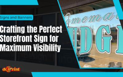 Crafting the Perfect Storefront Sign for Maximum Visibility